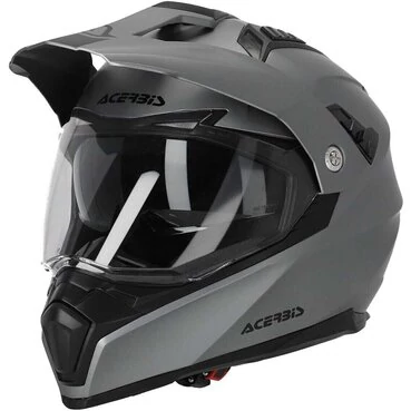 Acerbis FLIP FS-606 Gray Adventure Integral Motorcycle Мотошлем
