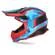 Acerbis Steel Junior Helmet Red Blue Красный