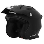 Acerbis Aria 2206 Jet Motorcycle Helmet Matt Black