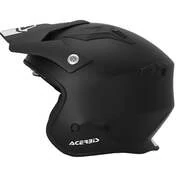 Acerbis Aria 2206 Jet Motorcycle Helmet Matt Black