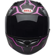 Integral Motorcycle Helmet Bell QUALIFIER STEALTH HELMET Camo Black Pink Opaque