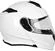 Helmet Moto Modular Source Delta with Integrated Bluetooth White