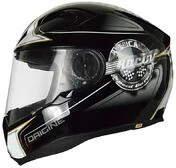 Helmet Moto Integral Fiber Origin ST Champion Black