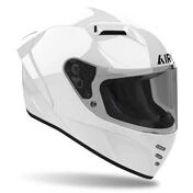 Airoh CONNOR COLOR Full Face Motorcycle Helmet Glossy White
