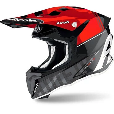 Airoh Twist 2 Tech Мотошлем Red Gloss Красный