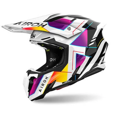 Airoh Twist 3 Rainbow Мотошлем Gloss Фиолетовый