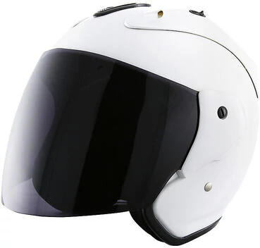Motorcycle Мотошлем Jet Stormer SUN EVO White