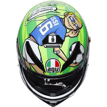 AGV K3 SV Yellow Full Face Мотошлем