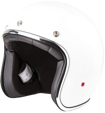 Motorcycle Мотошлем Jet Custom Stormer PEARL Uni White