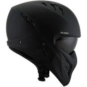 Moto Jet Helmet Suomy ARMOR PLAIN Matt Black