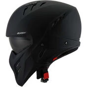 Moto Jet Helmet Suomy ARMOR PLAIN Matt Black