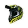 Moto Cross Enduro Мотошлем Premier EXIGE ZXY Black Yellow Fluo
