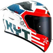 Integral Motorcycle Helmet Kyt TT-COURSE FUSELAGE Red