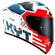 Integral Motorcycle Helmet Kyt TT-COURSE FUSELAGE Red