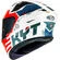 Integral Motorcycle Helmet Kyt TT-COURSE FUSELAGE Red