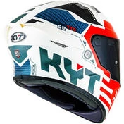 Integral Motorcycle Helmet Kyt TT-COURSE FUSELAGE Red