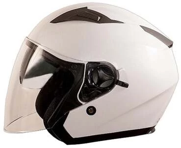 Motorcycle Мотошлем Jet One "Jettone" Double визор White Pearl