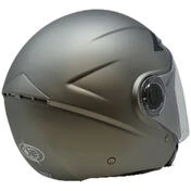 Double Visor Motorcycle Helmet Jet One Alfa Multi Matt Titanium