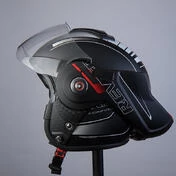 Motorcycle Helmet Flip-Up BHR 807 REVERSE COOL Black