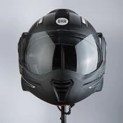 Motorcycle Helmet Flip-Up BHR 807 REVERSE COOL Black