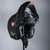 Motorcycle Helmet Flip-Up BHR 807 REVERSE COOL Black
