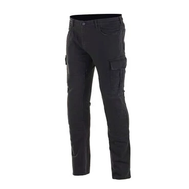 Alpinestars Cargo Jeans Black Distressed Черный