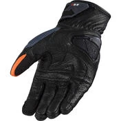 Motorcycle Gloves LS2 AIR RAPTOR MAN Blue HV Orange
