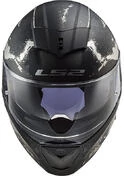 Full Face Motorcycle Helmet Double Visor Ls2 FF390 BREAKER Deft Black Titanium Matt
