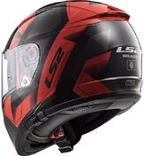 Integral Motorcycle Helmet LS2 FF390 Breaker Physics Black Red