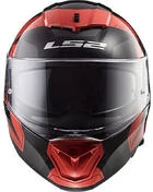 Integral Motorcycle Helmet LS2 FF390 Breaker Physics Black Red