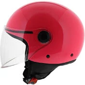 Moto Jet Helmet Mt Helmets STREET S Solid A8 Glossy Pink 22.06
