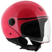 Moto Jet Helmet Mt Helmets STREET S Solid A8 Glossy Pink 22.06
