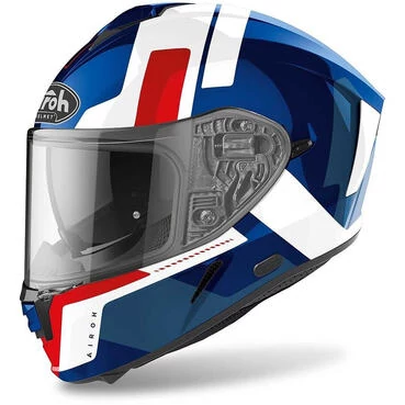 Integral Motorcycle Мотошлем Airoh SPARK Shogun Blue Red Glossy