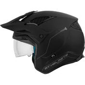 Jet Motorcycle Helmet Mt Helmets DISTRICT SV S SOLID A1 Glossy Black