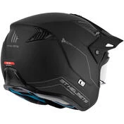 Jet Motorcycle Helmet Mt Helmets DISTRICT SV S SOLID A1 Glossy Black