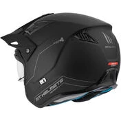 Jet Motorcycle Helmet Mt Helmets DISTRICT SV S SOLID A1 Glossy Black
