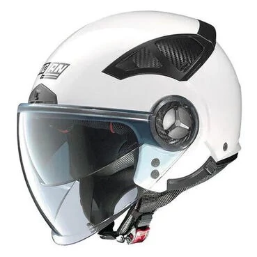 Nolan N33 Evo Classic n-com White Open-Face-Helmet