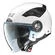 Nolan N33 Evo Classic n-com White Open-Face-Helmet
