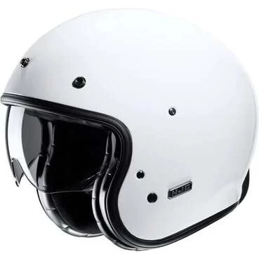 HJC V31 White Open-Face-Helmet