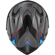 Givi 50.8F MACH1 Integral Motorcycle Helmet Matt Gray Black Red