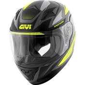 Givi JUNIOR EVO 4 FOLLOW Kid's Integral Motorcycle Мотошлем Black Yellow