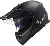 Cross Enduro Helmet Off Road Moto Ls2 MX436 PIONEER EVO Solid Matt Black