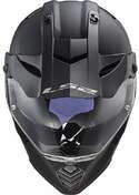 Cross Enduro Helmet Off Road Moto Ls2 MX436 PIONEER EVO Solid Matt Black