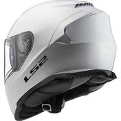 Ls2 FF800 STORM 2 Solid White Full Face Motorcycle Helmet