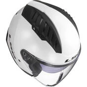 Moto Jet Helmet Ls2 OF600 COPTER II Glossy White
