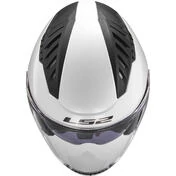 Moto Jet Helmet Ls2 OF600 COPTER II Glossy White