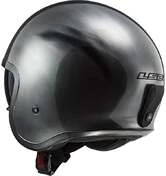 Motorcycle Helmet Jet Custom LS2 OF599 SPITFIRE Jeans Titanium