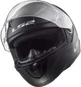 Integral Moto Helmet Ls2 FF353 Rapid Solid Black Opaque