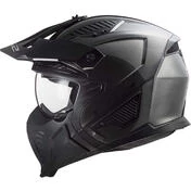 Motorcycle Helmet Jet Ls2 OF606 DRIFTER SOLID Jeans Titanium