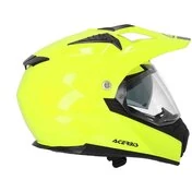 Acerbis FLIP FS-606 Yellow Fluo Adventure Integral Motorcycle Helmet
